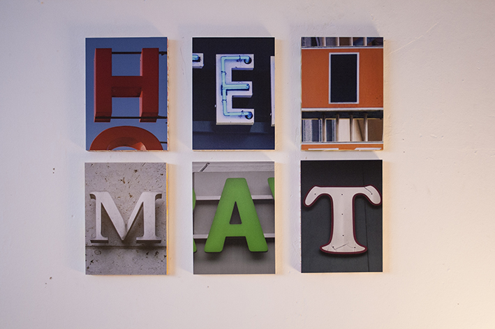 Buchstabeninstallationen